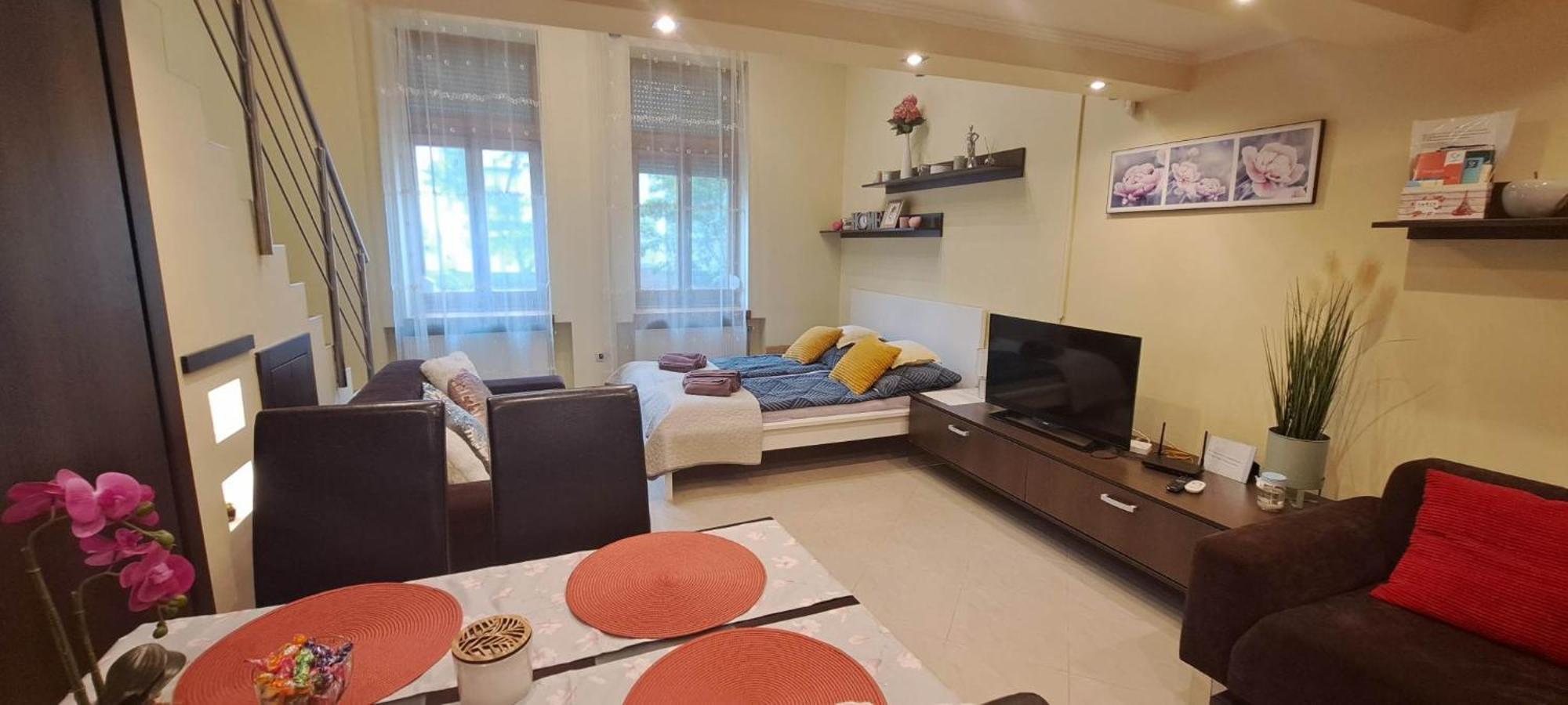 Szandi Belvarosi Apartman セゲド エクステリア 写真