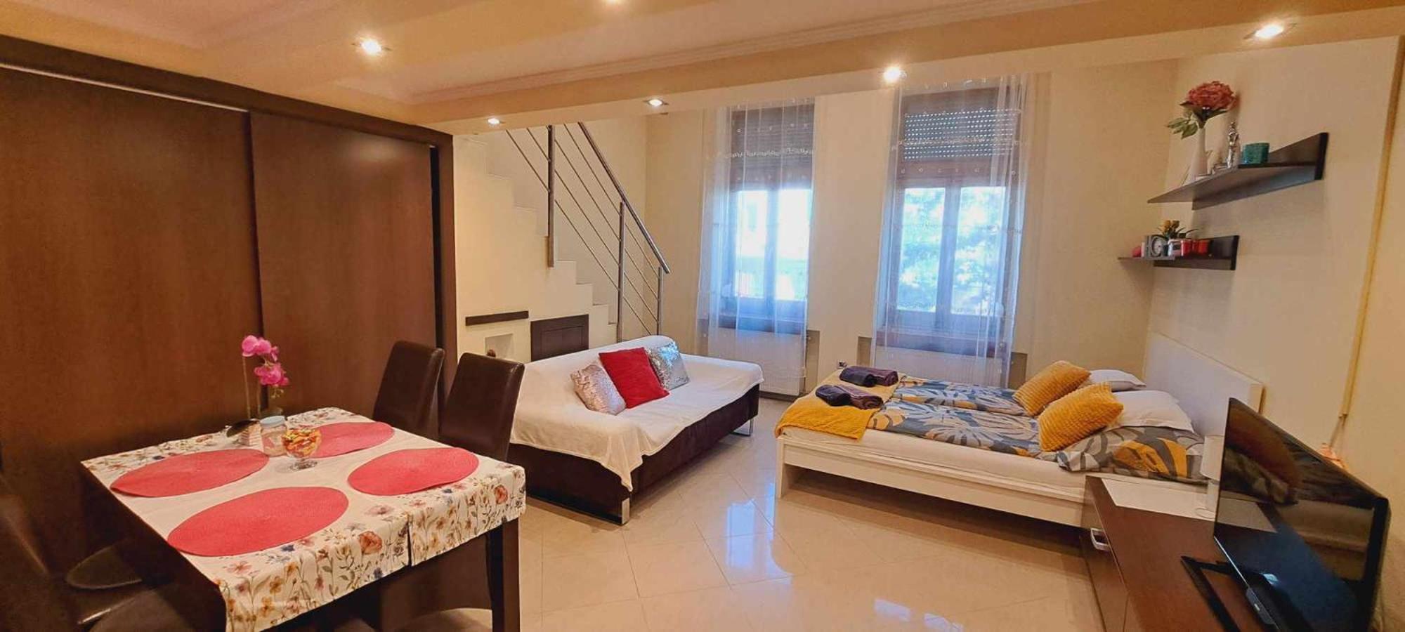 Szandi Belvarosi Apartman セゲド エクステリア 写真